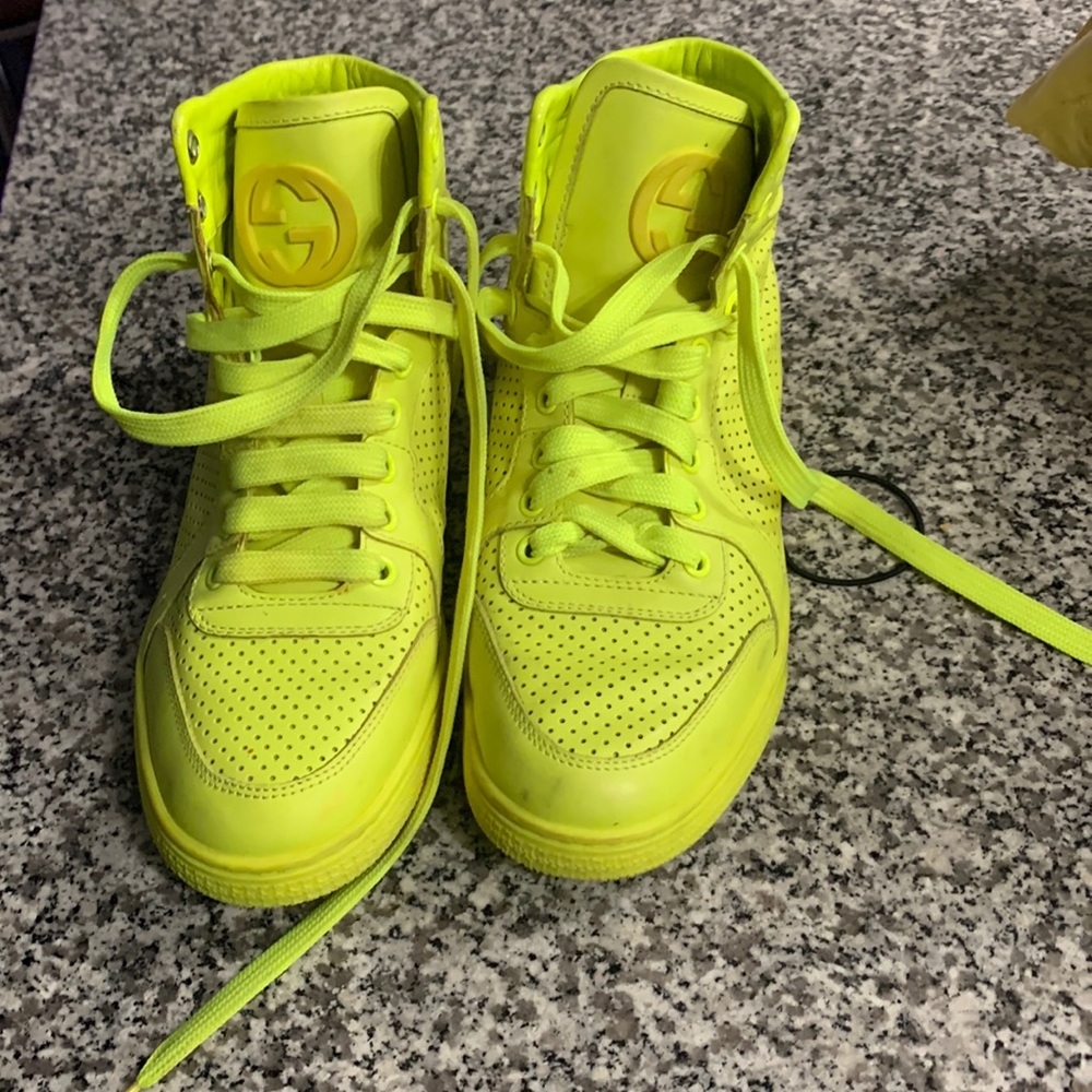 Gucci Lime green sneakers